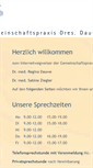 Mobile Screenshot of hausarzt-ettlingen.de